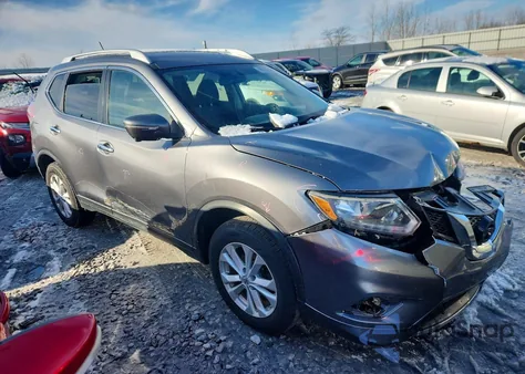 2016 Nissan Rogue S from USA, damaged, VIN KNMAT2MV9GP640805